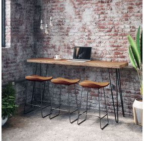 Nature's Edge Natural Counter Height Stool Set of 3