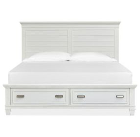 Charleston White Dove Storage Panel Bedroom Set
