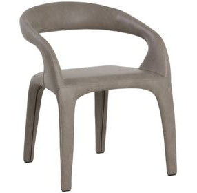 Avenlee Ivanhoe Mineral Upholstered Dining Arm Chair