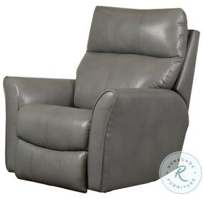 Stardust Valentino Granite Leather Wall Hugger Recliner