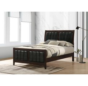 Carlton Cappuccino Full Panel Bed