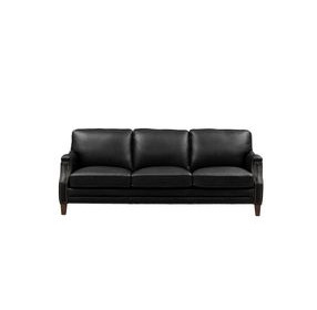 Camden Black Leather Living Room Set