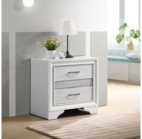 Miranda White Nightstand