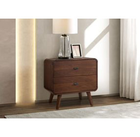 Robyn Dark Walnut Nightstand