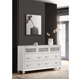 Barzini White Dresser