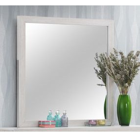 Brantford Coastal White Mirror