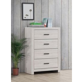 Brantford Coastal White Chest