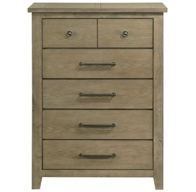 Hazlewood Vineyard Oak 5 Drawer Chest