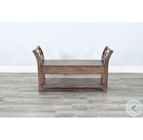 Golden Hearth Buckskin 48" Accent Storage Bench