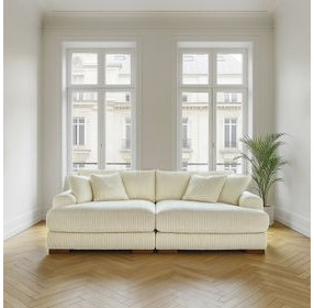 Lindyn Ivory Super Chaise