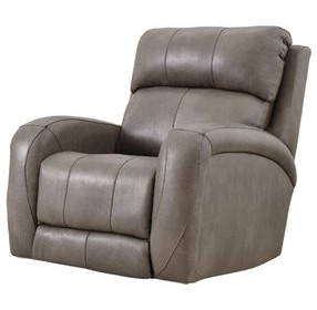 Dawson Cobblestone Leather Wall Hugger Recliner