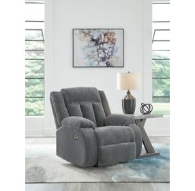Free Wake Steel Rocker Power Recliner with USB Charging