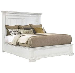 McKinney Vintage White Panel Bedroom Set