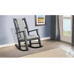 Ember Grace Black Magic Rocking Chair