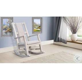 Cloudcrest Light Gray Rocker Chair