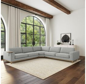 Donovan Gray 3 Piece Modular Sectional