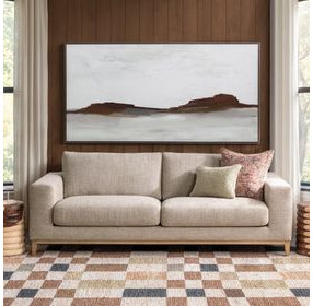 Donovan Bisque 94" Sofa