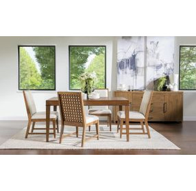 Midland Warm Amber 2 Door Credenza