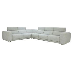 Knoxville Gray 6 Piece Modular Power Reclining Sectional