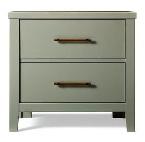 Pure Maple Sage 2 Drawer Nightstand