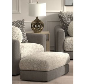 Reddington Umber Cocktail Ottoman