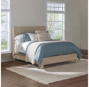 Solano Weathered Mango Queen Panel Bed