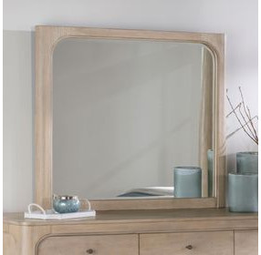 Solano Weathered Mango Rectangular Dresser Mirror