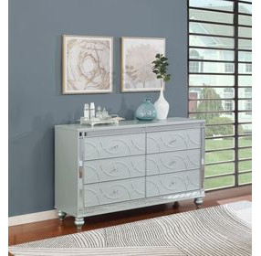 Gunnison Silver Metallic Dresser