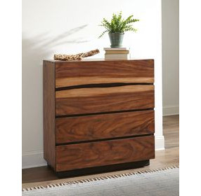Winslow Smoky Walnut And Coffee Bean Chest