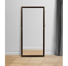 Durango Smoked Peppercorn Floor Mirror