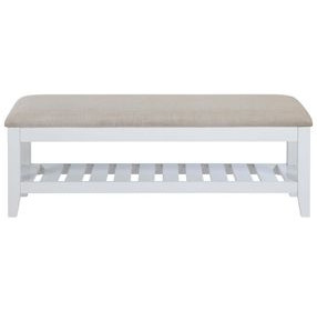 Bexhill White Bench