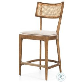 Britt Toasted Nettlewood Performance Fabric Counter Height Stool