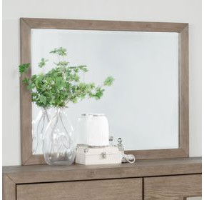 Kenora Barley Brown Dresser Mirror