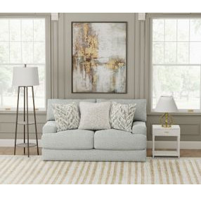 Brett Lotus Loveseat with Cuddler Cushions