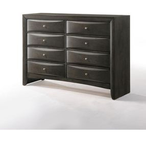Ireland Gray Oak 8 Drawer Dresser
