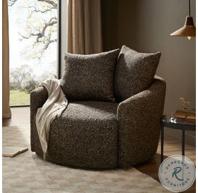 Chloe Ivan Granite Swivel Chair