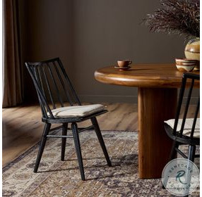 Lewis Black Oak Windsor Dining Chair Set of 2