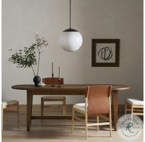 Alfie Waxed Pine 87" Dining Table