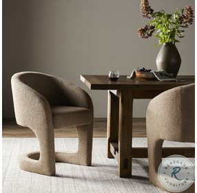 Reynold Heron Sand Dining Armchair