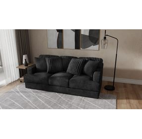 Eagan Black 95" Sofa