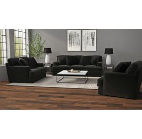 Eagan Black Living Room Set