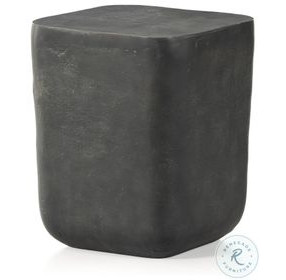 Basil Aged Grey Outdoor Square Drink Table