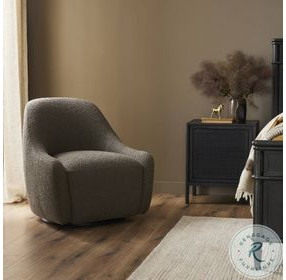 Levi Knoll Clay Performance Fabric Swivel Chair