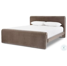 Mitchell Surrey Fossil Queen Upholstered Bed