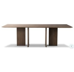 Leo Rustic Grey Rectangular Dining Room Set