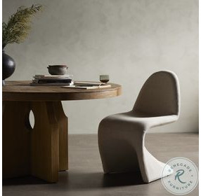 Briette Alcala Cream Performance Fabric Dining Chair