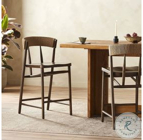 Buxton Drifted Oak Counter Height Stool