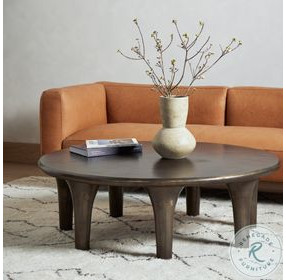 Kelden Aged Bronze Coffee Table