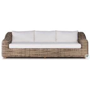 Messina Chunky Sand Woven Outdoor Living Room Set