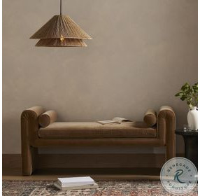 Mitchell Surrey Camel 63" Accent Bench